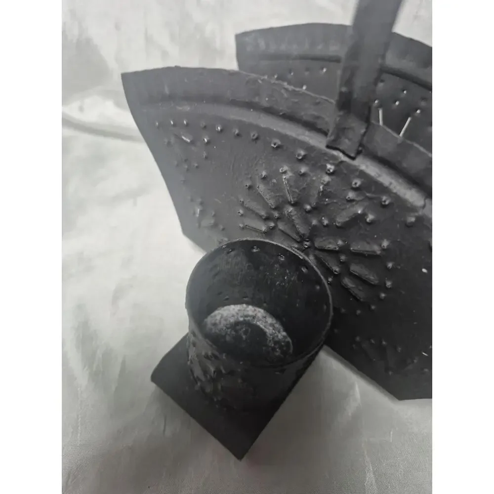 Tin Punch Napkin And Shaker Holder Antique Style